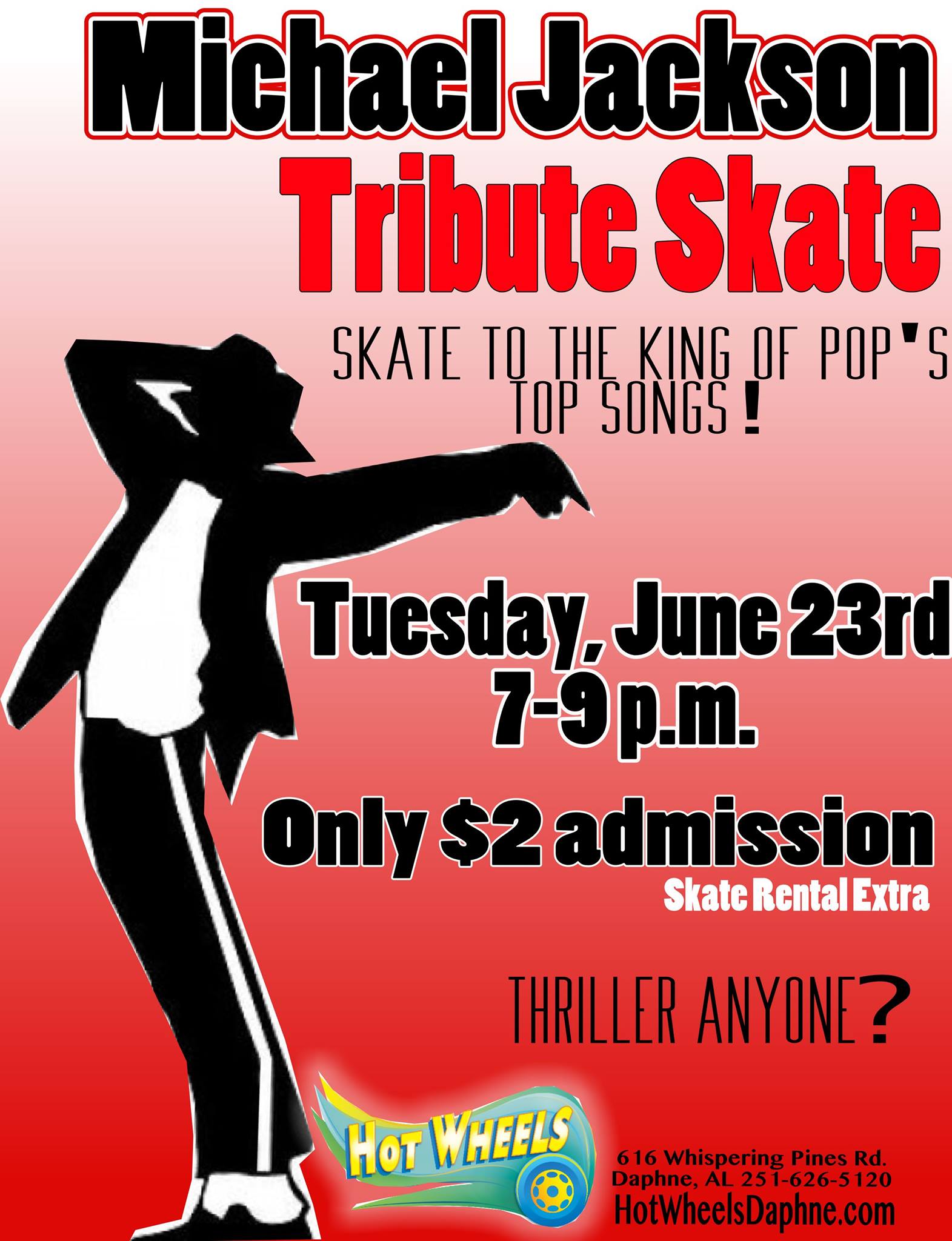 Hot Wheels Skate Center Roller Skating Rinks in Daphne AL