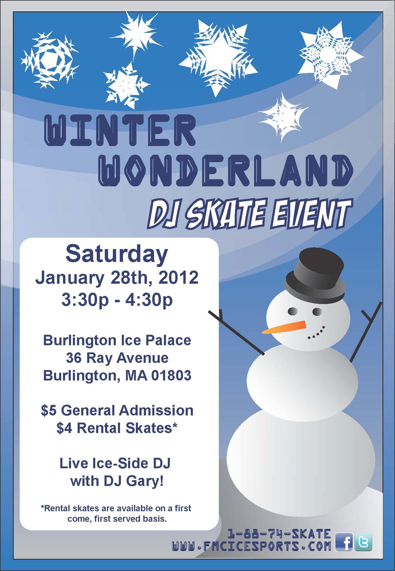 Burlington Ice Palace Ice Skating Rinks in Burlington MA