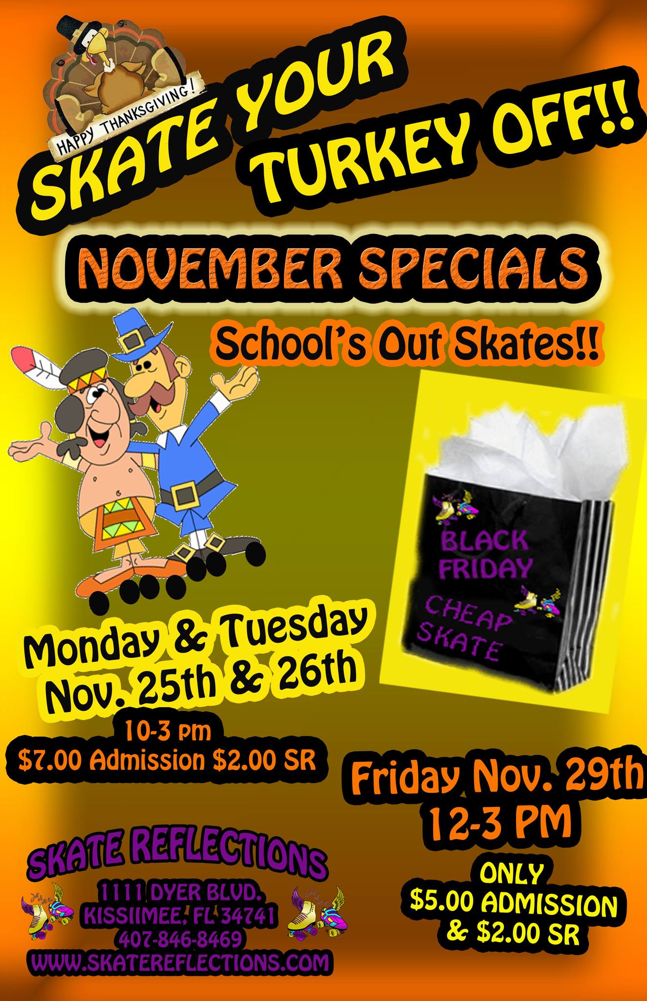 Skate Reflections Roller Skating Rinks in Kissimmee FL