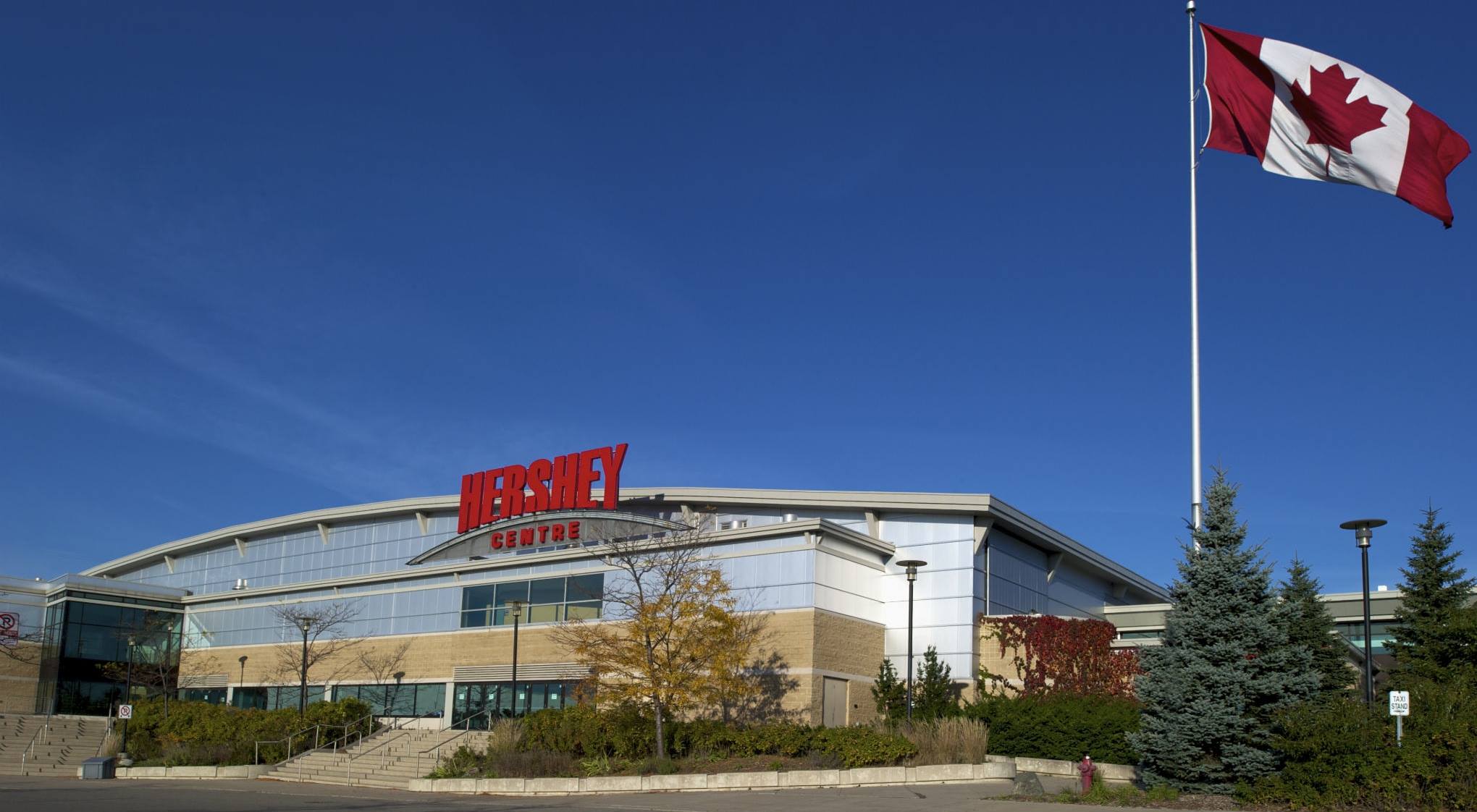 The Hershey Centre Ice Skating Rinks in Mississauga ON