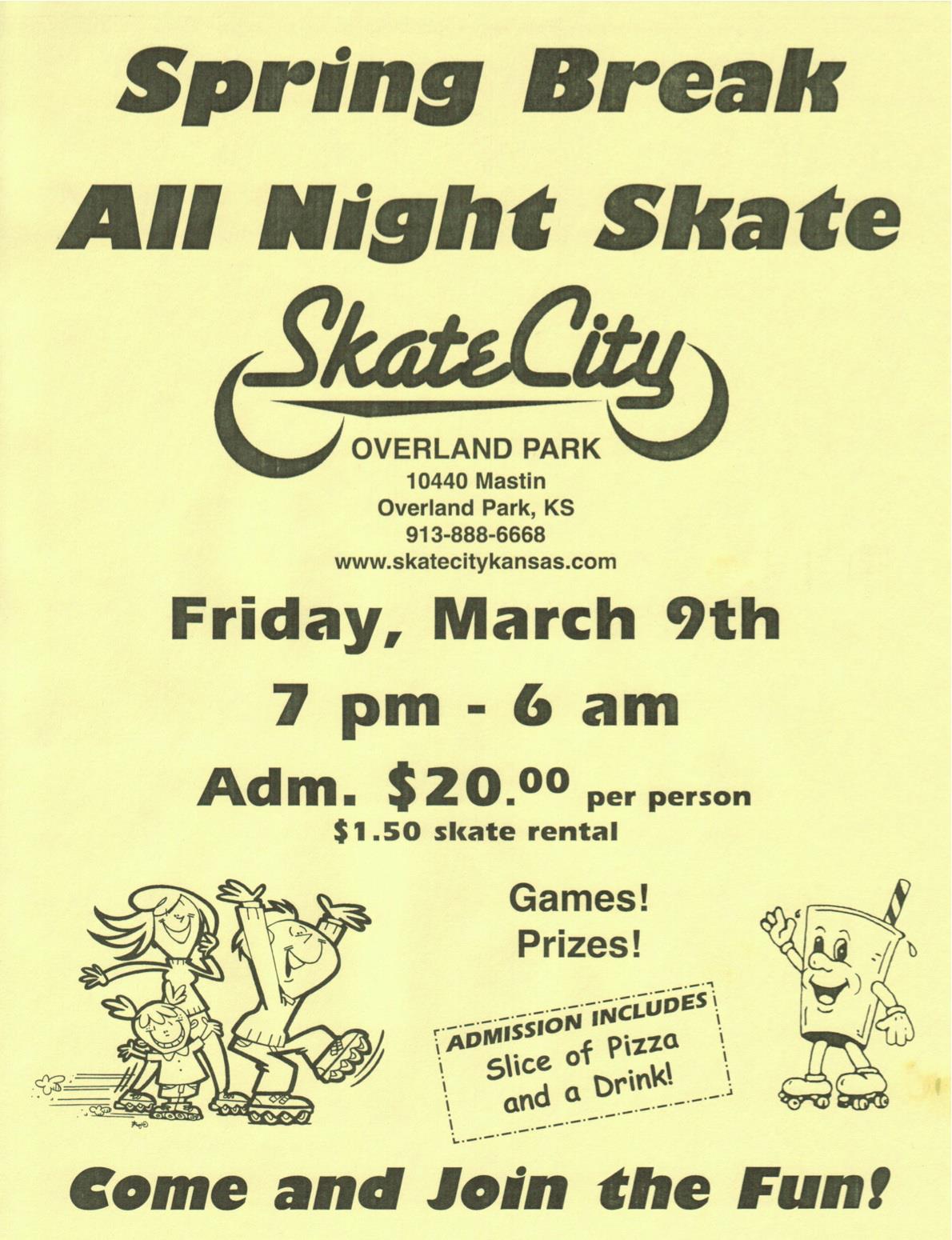 Skate City Roller Skating Rinks in Overland Park KS